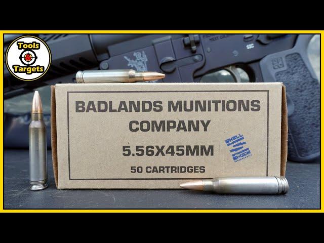 Match Grade Greatness?...Badlands Munitions 5.56 Ammo Ballistic Gel Test!