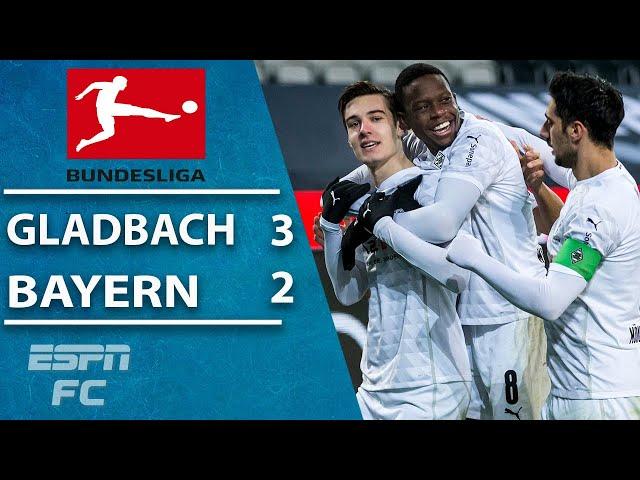 Bayern Munich STUNNED by epic Borussia Monchengladbach comeback | ESPN FC Bundesliga Highlights