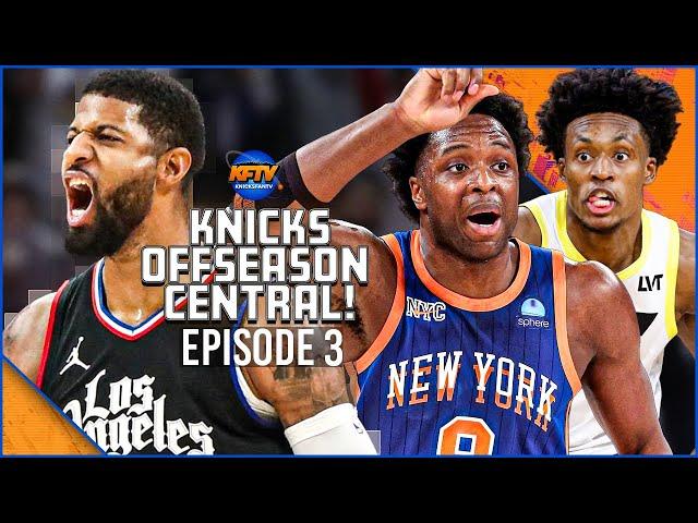 Knicks Offseason Central: Knicks Want Paul George?! | NYK WAS Mitch Trade w/ Jonathan Macri