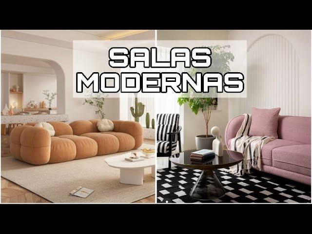 COMO TER UMA SALA MODERNA | SALA DE ESTAR DE TV ELEGANTE E CRIATIVA | SALA CHIQUE