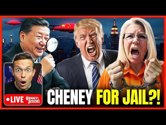 Liz Cheney Facing 20 YEARS in JAIL For January 6th Crimes | Chinese Spy Drones!? WH Turns on Biden