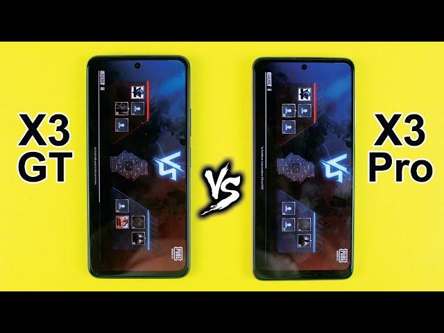 Poco X3 GT vs Poco X3 Pro PUBG TEST - Dimensity 1100 vs Snapdragon 860 PUBG MOBILE TEST