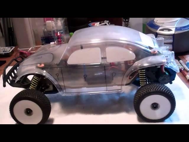 Painting Pro-Line Baja Bug Body