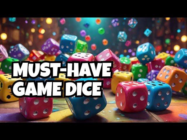 The Most Entertaining Game Dice You Need To Buy! | #dice