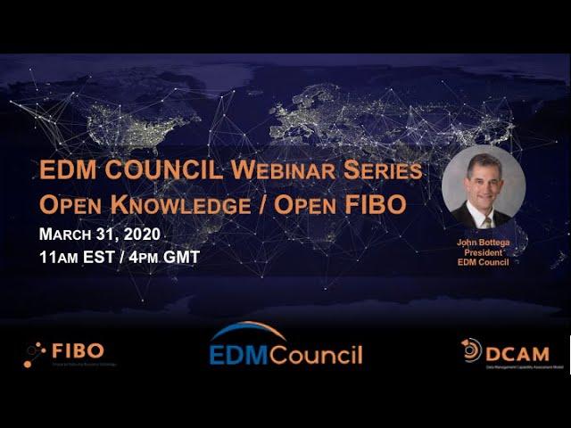 Webinar: Open FIBO / Knowledge Graph Update