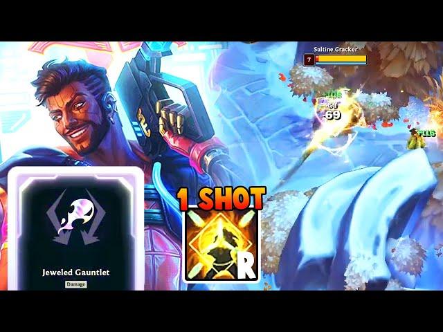 JEWELED GAUNTLET AKSHAN 1 SHOTS ANYONE WITH ULTIMATE ft. Rank 1 Arena