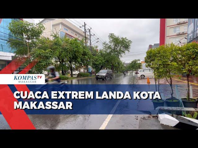 Cuaca Ekstrem Landa Kota Makassar, ini Prediksi BMKG Makassar