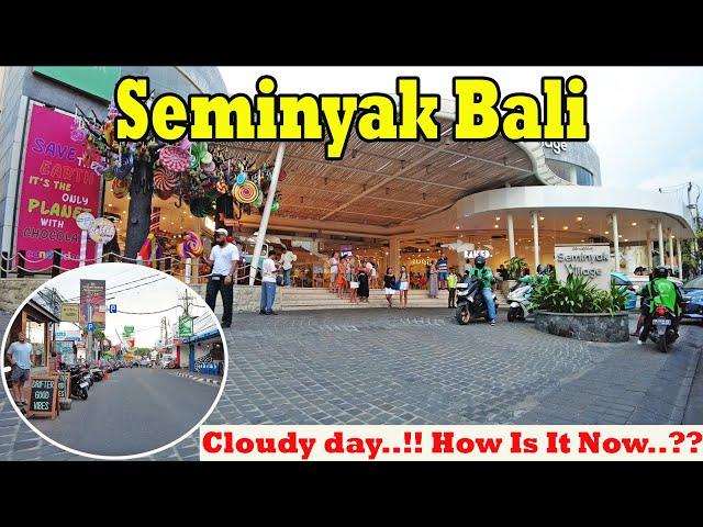 Cloudy Day In Seminyak Bali..!! How Is This Area Now..??? Lets Drive Around..!! #seminyakbaliupdate