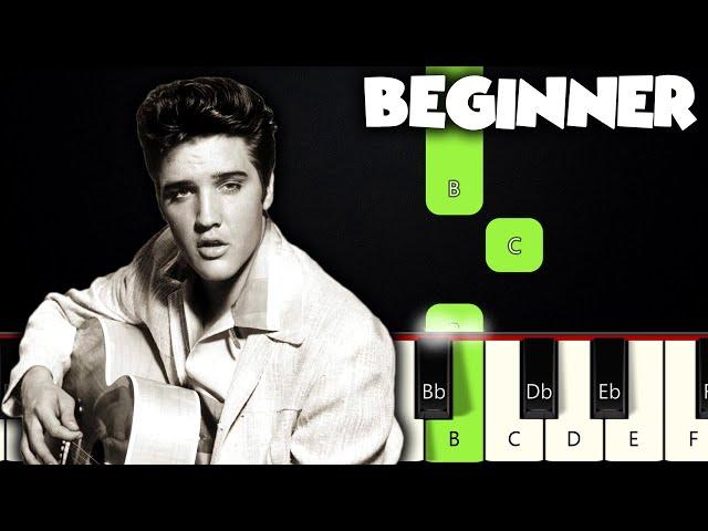 Can't Help Falling In Love - Elvis Presley | BEGINNER PIANO TUTORIAL + SHEET MUSIC by Betacustic