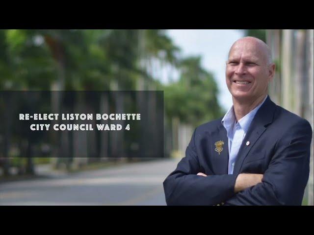 Re-election Liston Bochette Fort Myers City Council Ward 4