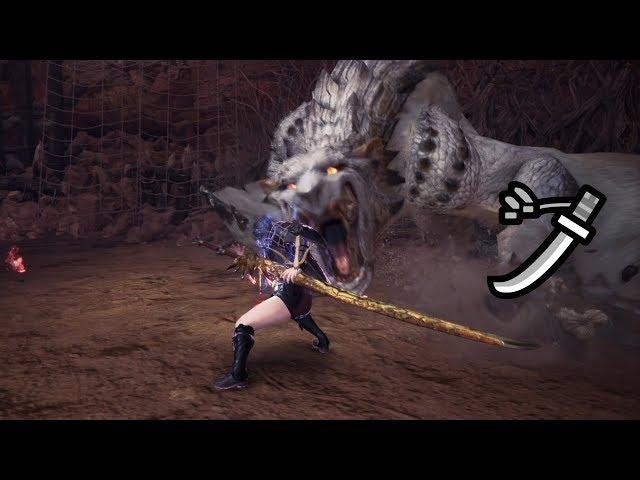 [MHW:I] Long Sword Barioth Solo 5'42''78 (No Trap, No Palico)