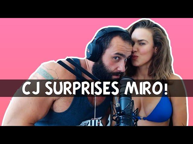 CJ Surprises Miro during FIFA Rage! (Rusev and Lana)