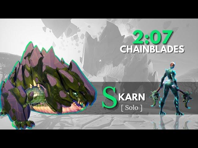 Skarn Trial [Solo] 2:07 Chainblades