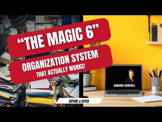 Home Paper Organization System: Expert Reveals The Magic 6 Method