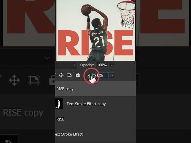 Create a Text Outline Effect in Photoshop