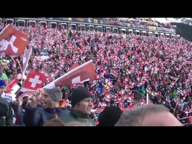 Adelboden Chuenisbärgli Weltcup Men's Slalom & Show 2018