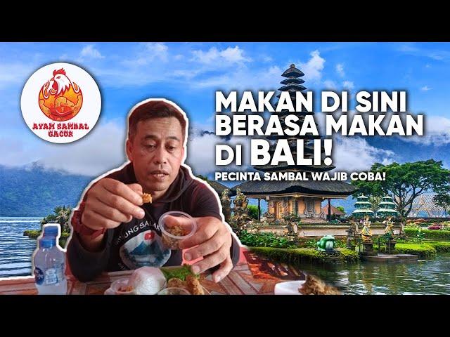 PECINTA KULINER HARUS TAU TEMPAT MAKAN INI! AUTO KETAGIHAN!!! | AYAM SAMBAL GACOR, BOGOR.