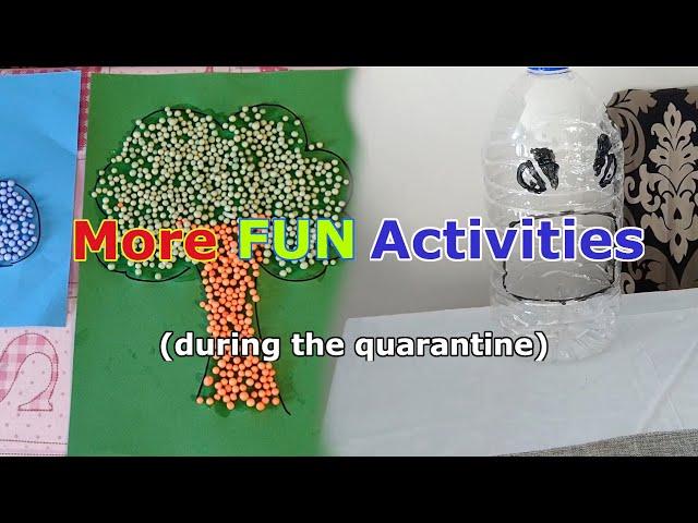 More awesome Quarantine activities! Cool ideas for parents!