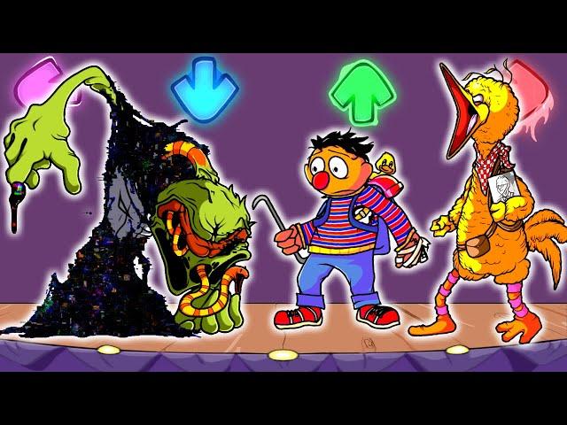 Pibby Sesame Street, Simpsons, Mario | FNF Character Test | Gameplay VS My Playground