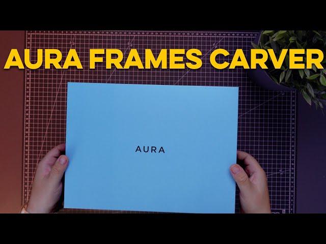 Digitaler Bilderrahmen neu gedacht! Aura Frames Carver - Unboxing, Einrichtung & erster Eindruck