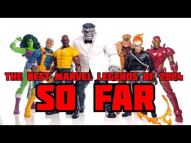 The Top Ten Best Hasbro Marvel Legends Action Figures of 2024 So Far! WHO MADE THE CUT? COUNTDOWN!