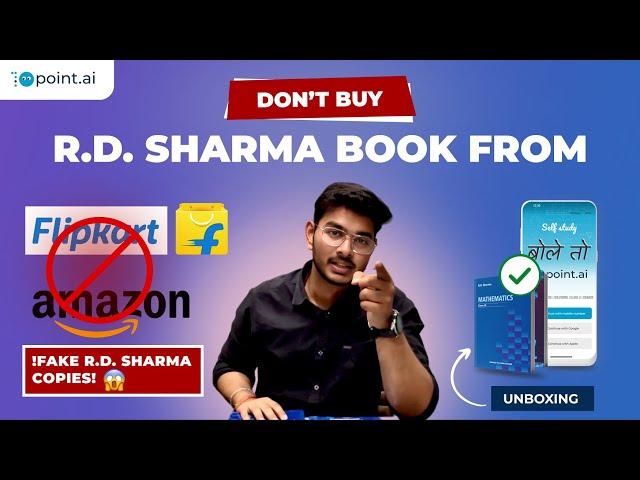 Dont Buy RD.Sharma Books from Flipkart and Amazon!! || RD.Sharma Official Partner @10point_ai