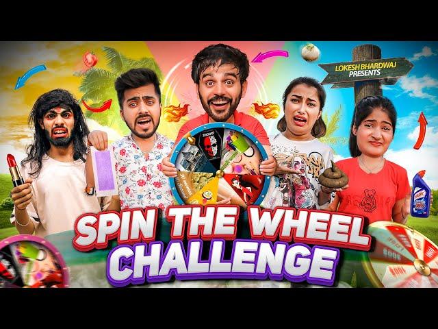 SPIN THE WHEEL CHALLENGE || Shivam Dikro || Lokesh Bhardwaj || Aashish Bhardwaj