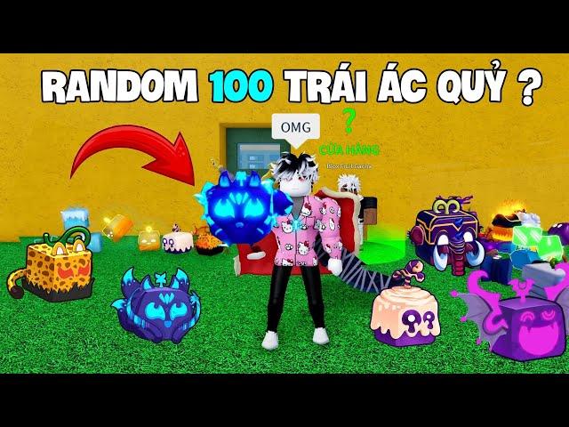 Mình Đã Lấy Được Trái Kitsune Trong 100 Lần Random ? | Blox Fruits