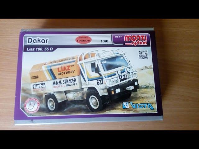 Liaz 100.55 D - Rallye Paris-Dakar - Monti System - speed build