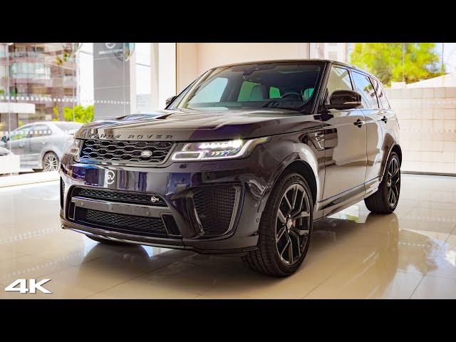 A Detailed Look Inside the 2021 Range Rover Sport SVR Carbon Edition