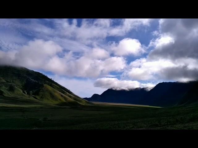 Bromo Sky Full of Beauty Clouds