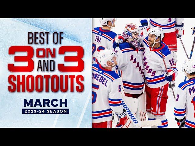 1 Hour of the BEST NHL Overtime and Shootout Moments from March | 2023-24 Season