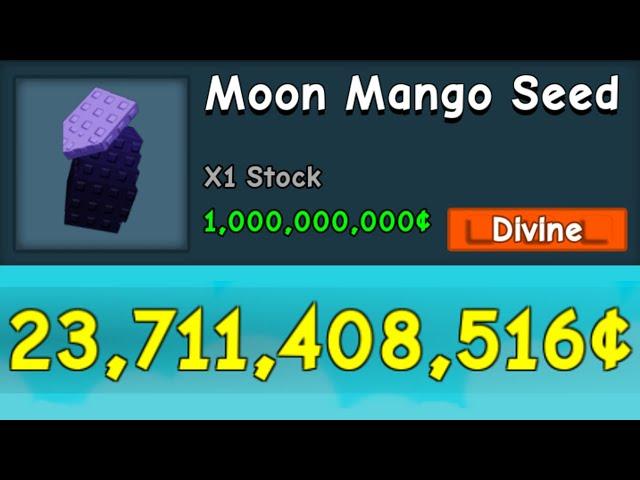 I Used The Moon Update To Become OP On Grow A Garden...