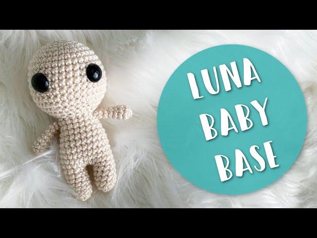 How To Crochet - Easy Beginners Amigurumi Basic LUNA Baby Body