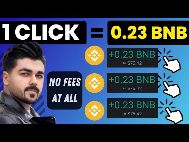 Crypto Airdrop: 1 Click = 0.23 BNB | Step By Step | No Investment , No Gas Fees