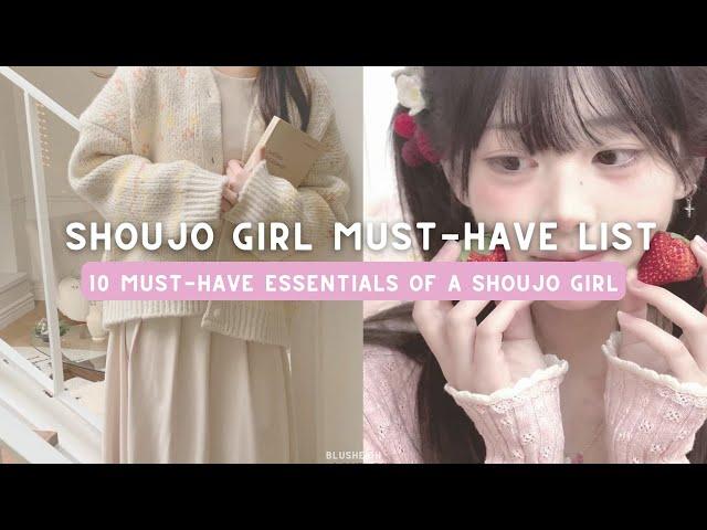 the ultimate shoujo girl must have list | 10 essentials things for a shoujo girl 