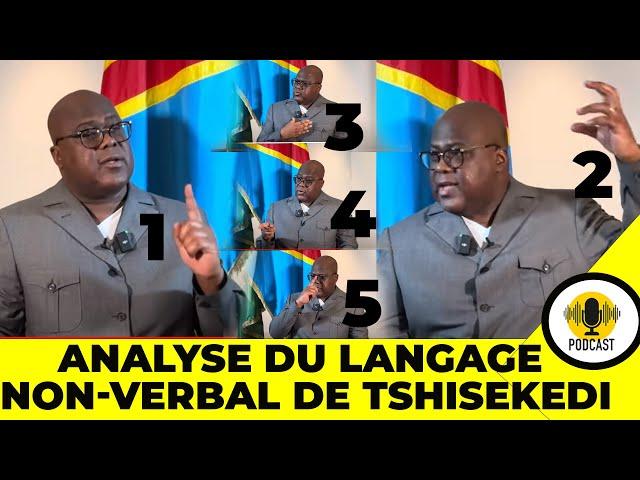 Analyse du langage non-verbal de #Tshisekedi,Président de la République Démocratique du Congo