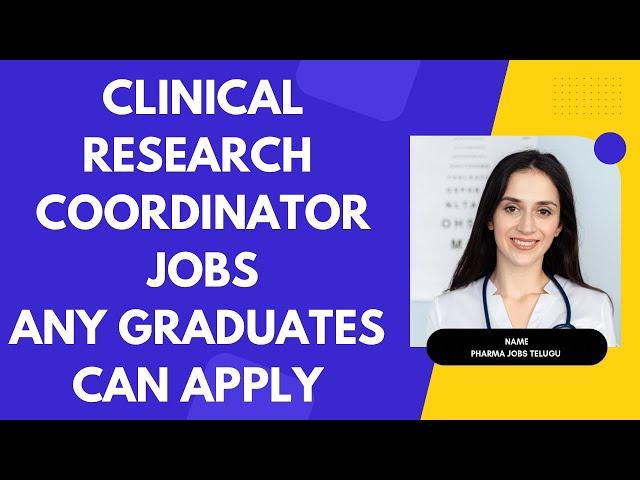 Clinical research Jobs | Kv research jobs #clinicalresearch