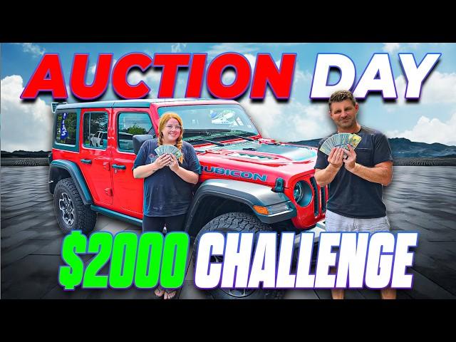 How Many Cars can we buy with $2000 at Auction? - Flying Wheels