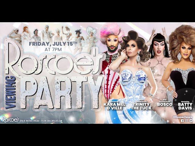 Trinity The Tuck & Bosco: Roscoe's RPDR All Stars 7 Viewing Party with Batty & Kara