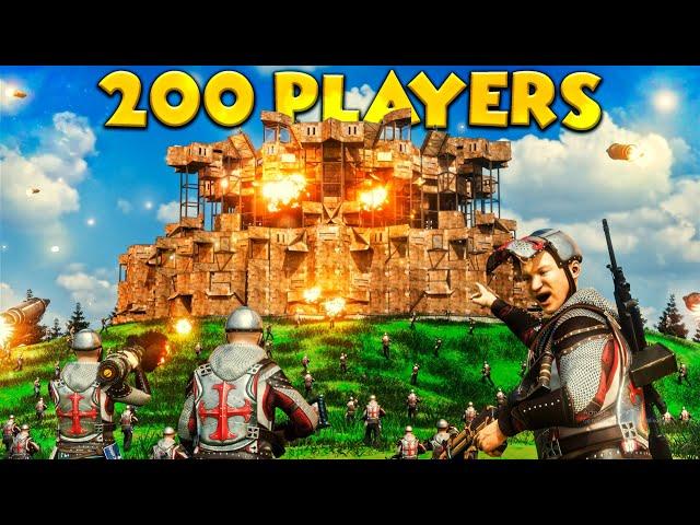 Can 200 RAIDERS Defeat my 100,000+ hour Mod Team? - Rust