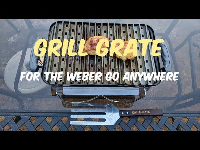 GRILL GRATE for the WEBER GO-ANYWHERE Grill #weber #webergrill #grilling