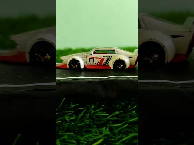 White Modern Diecast Race Car #shorts #diecast #diecastcars