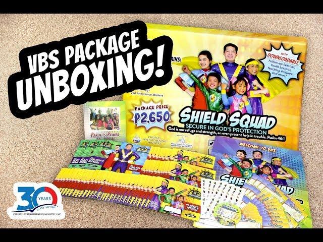 VBS 2019 Shield Squad Package Unboxing