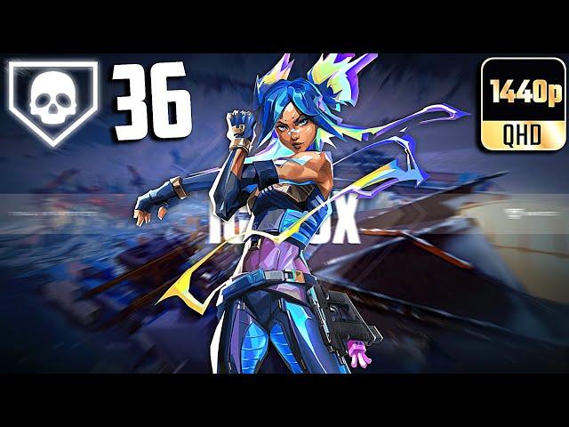 Valorant- 37 Kills With Neon Icebox Unrated Gameplay #5! (No Commentary)