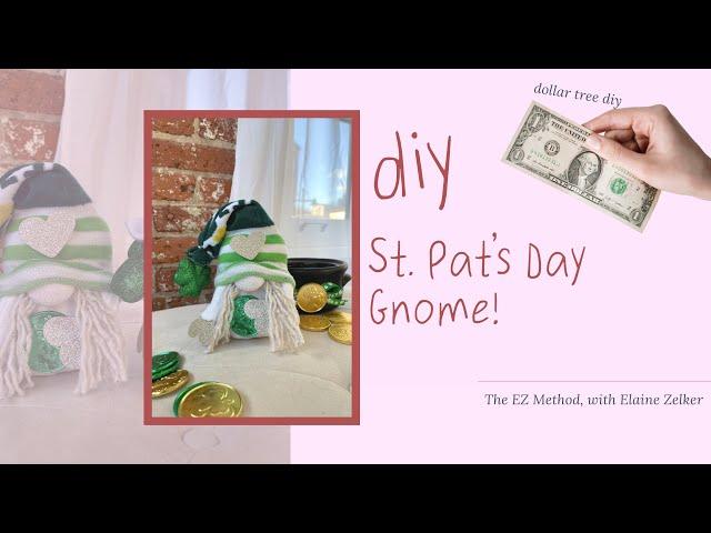 St. Patrick's Day GNOME DIY (Dollar Tree Style)