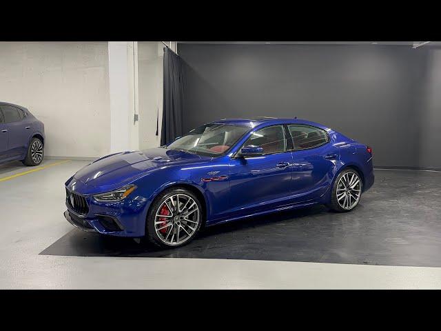 2023 Maserati Ghibli Trofeo - Revs + Walkaround in 4k HDR