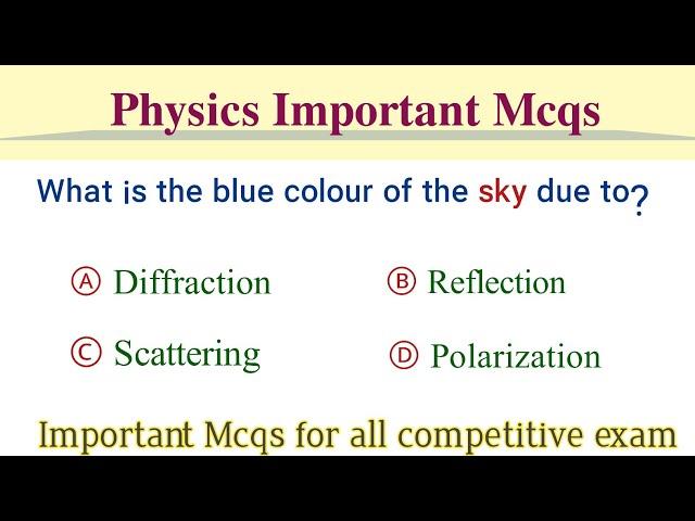 physics mcqs 2024 | physics mcq | physics Mcqs for mdcat, neet, entry test, entrance exam, nts, sst,