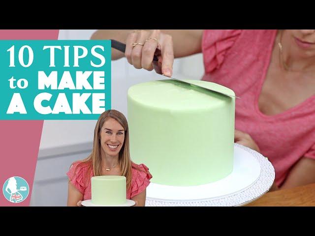 10 Steps to Make a Cake