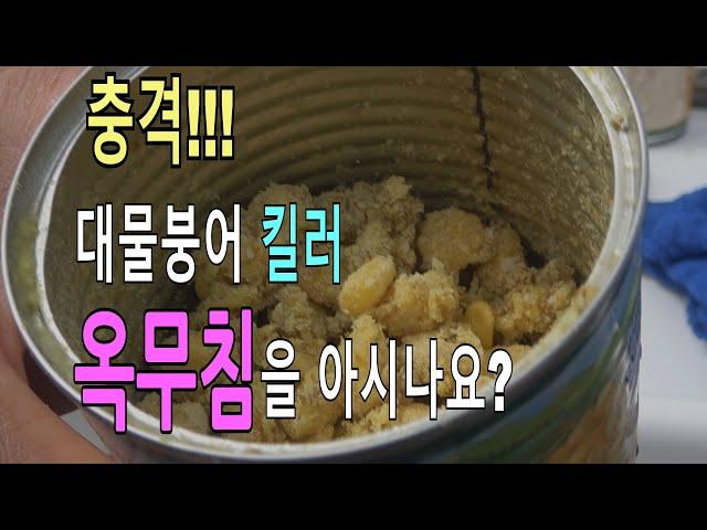 해결사 TV 시즌3  대물붕어 킬러 옥무침 제조방법